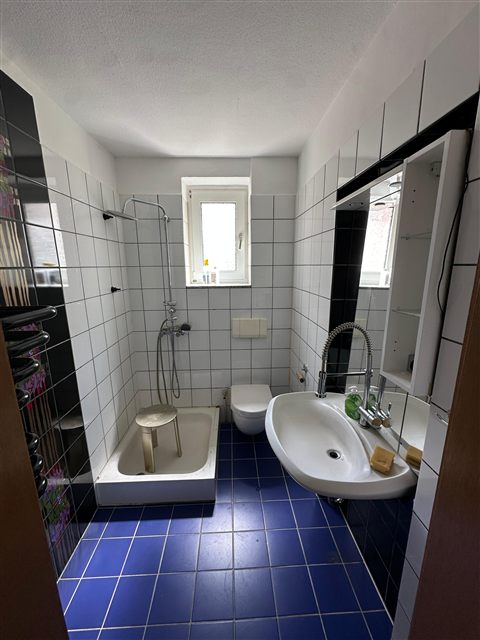 Badezimmer ohne lose Gegenstände